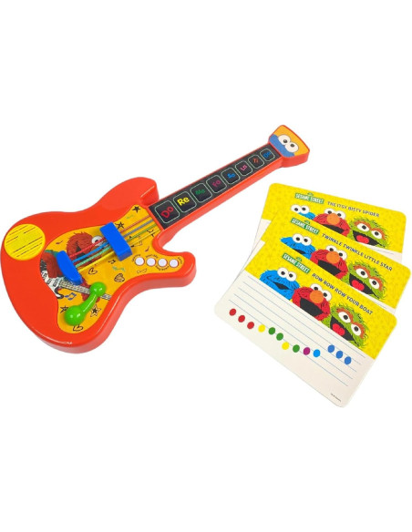 Guitarra Electrónica Plaza Sésamo - Aprendizaje Musical Niños