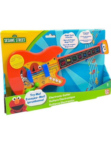 Guitarra Electrónica Plaza Sésamo - Aprendizaje Musical Niños