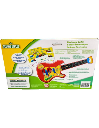 Guitarra Electrónica Plaza Sésamo - Aprendizaje Musical Niños