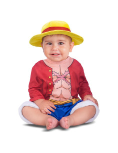 Traje de Luffy para Niños 24-36 Meses - One Piece Licenciado