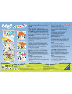 Juego educativo Ravensburger Colorino Bluey 2 años 2