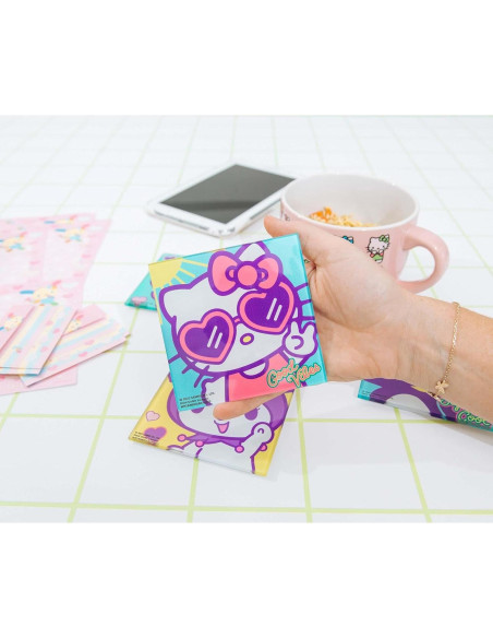 Set de 4 Posavasos de Vidrio Hello Kitty y Amigos - Silver Buffalo