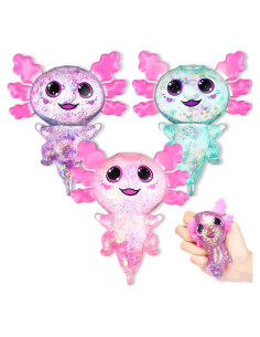12 Juguetes Antiestrés Axolotl JellyArch - Silicona Multicolor