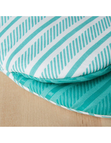 Juego de 2 Manoplas de Horno Mini KitchenAid Albany Aqua Sky