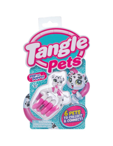 Juguete Antiestrés Tangle Mascotas Pack 2 (Perezoso y Cachorro)
