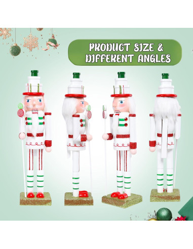 Cascanueces de Navidad WONDER GARDEN 30 cm Adorno Rey Soldado