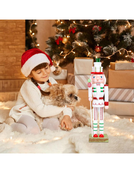 Cascanueces de Navidad WONDER GARDEN 30 cm Adorno Rey Soldado