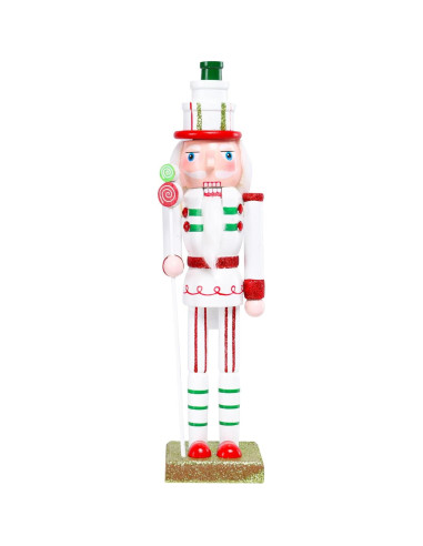Cascanueces de Navidad WONDER GARDEN 30 cm Adorno Rey Soldado
