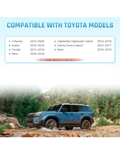 Tarjeta SD de Navegación Toyota 2025 - Compatible con Varios Modelos 2