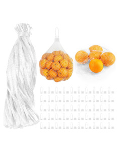 100 Bolsas de Malla Reutilizables ROLYTA 20" para Verduras