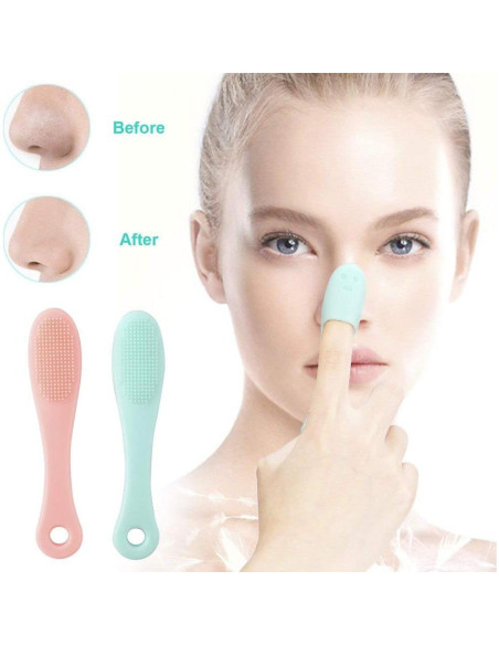 Cepillo Limpiador Facial de Silicona JJLFresheners 4 en 1