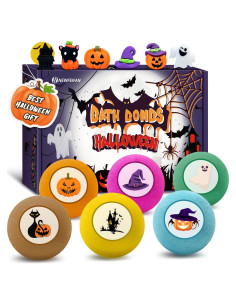 Set de 6 Bombas de Baño Halloween con Juguetes Sorpresa
