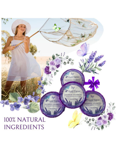 Bolsitas de Vapor de Lavanda NuePhina - Aromaterapia Natural