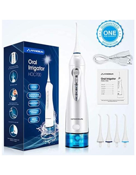 Irrigador Oral Inalámbrico Hangsun HOC700 300ml 3 Modos