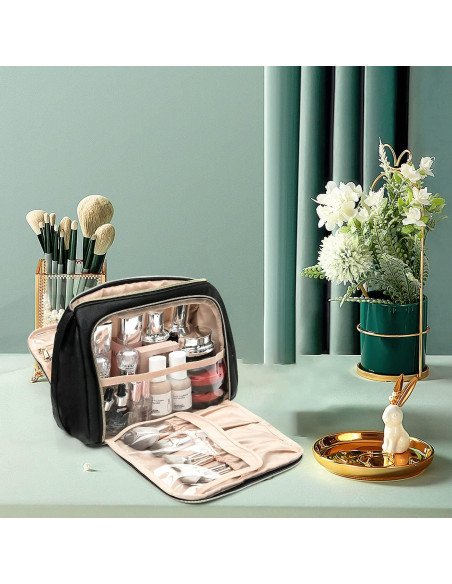 Bolsa de Maquillaje CUBETASTIC Grande Impermeable 26.9x19.1 cm