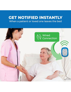 Alarma de Cama Patient Aid con Almohadilla de 25.4x76.2cm 2