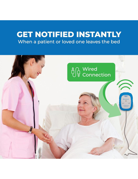 Alarma de Cama Patient Aid con Almohadilla de 25.4x76.2cm