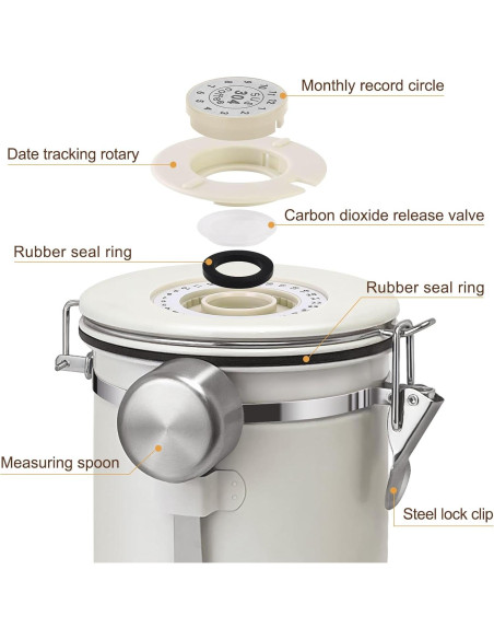 Contenedor Hermético de Acero Inoxidable 1.2L DTXIAQIAO