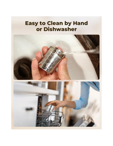 Infusores de Té House Again 2 Pack Acero Inoxidable 304