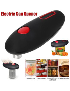 Abrelatas Eléctrico Automático Genérico 17.95 cm Sin Manos 2