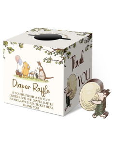 Caja de Rifa de Pañales Winnie the Pooh 51 Piezas