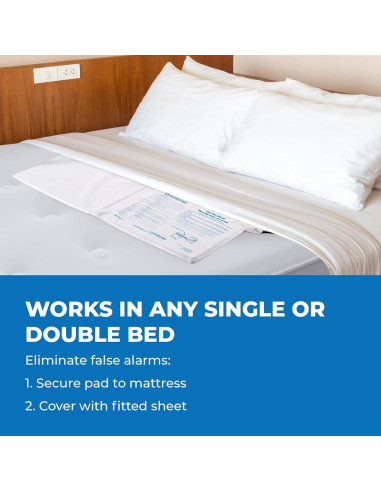 Alarma de Cama Patient Aid con Almohadilla de 25.4x76.2cm