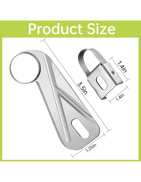 Cuchillas de Repuesto Tigwin para Pelador de Manzanas - 6 Piezas