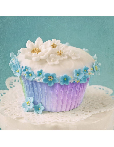 600 Forros de Cupcake Arcoíris Zonon Papel Desechable