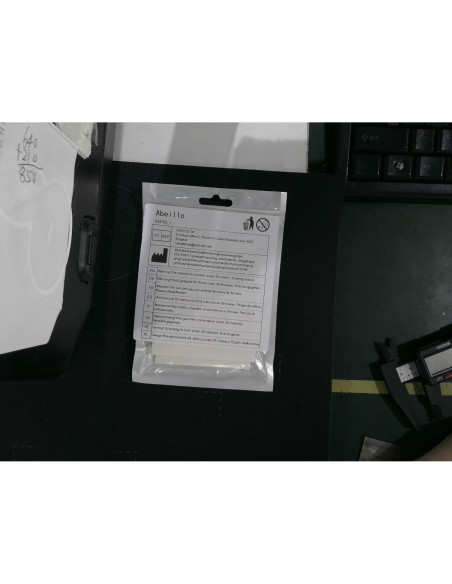 Set de 150 Notas Adhesivas Transparentes Abeillo - 3 Tamaños