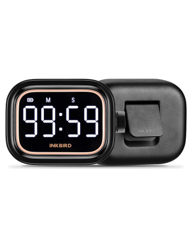 Temporizador Digital Recargable INKBIRD IDT-02 con Alarma