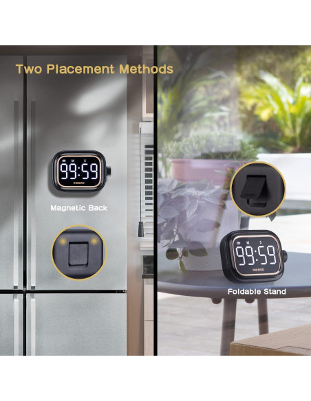 Temporizador Digital Recargable INKBIRD IDT-02 con Alarma