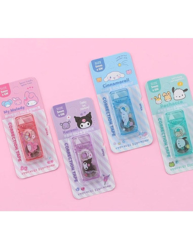 Cinta Correctora Linda MSGlobal - Paquete de 3 Colores