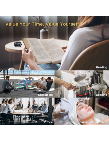 Temporizador Digital Recargable INKBIRD IDT-02 con Alarma