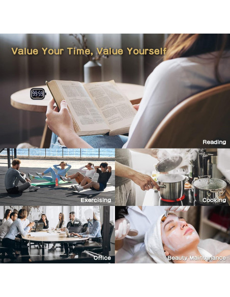 Temporizador Digital Recargable INKBIRD IDT-02 con Alarma