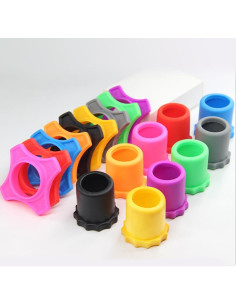 8 Juegos de Cubiertas de Espuma y Silicona para Micrófono UUYYEO 2