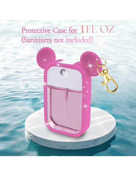 Funda de Silicona TERPINK Pack de 2 para Spray Desinfectante 29.57 ml