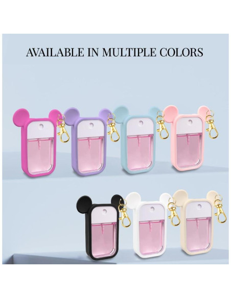 Funda de Silicona TERPINK Pack de 2 para Spray Desinfectante 29.57 ml