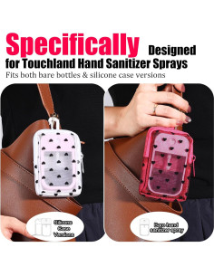 Estuche de Malla Babeezy para Spray Desinfectante Touchland - 2 Paquetes 2