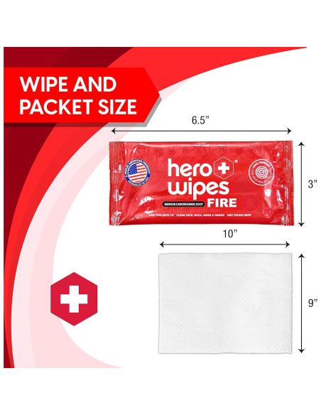 Toallitas Húmedas Hero para el Cuerpo 120ct 25.4x22.9cm