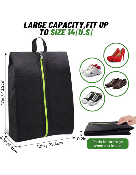 Bolsa a Prueba de Olores Roliwils 2 Pack para Zapatos