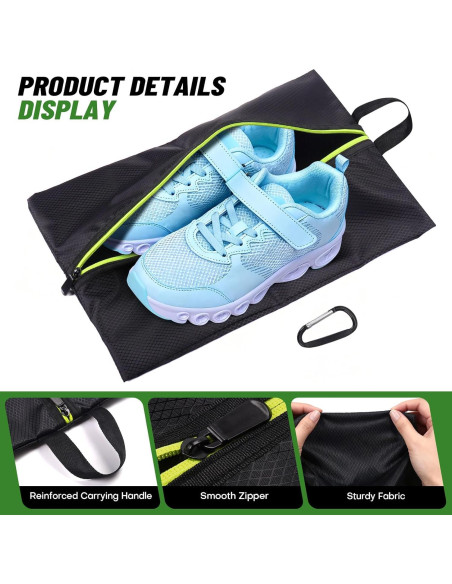 Bolsa a Prueba de Olores Roliwils 2 Pack para Zapatos