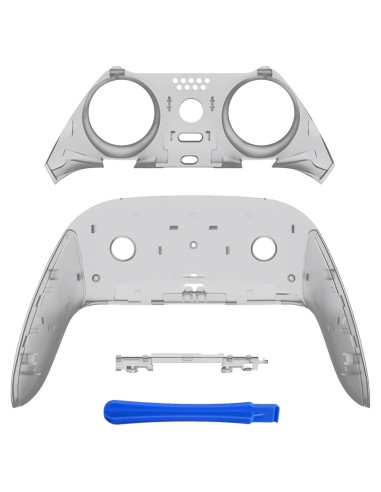 Carcasa Decorativa eXtremeRate para Controlador PS5 Edge - Negro Transparente