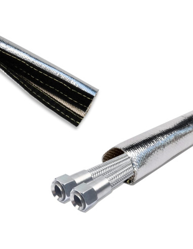 Manga de Protección Térmica Aluminizada Flooobuys 3M