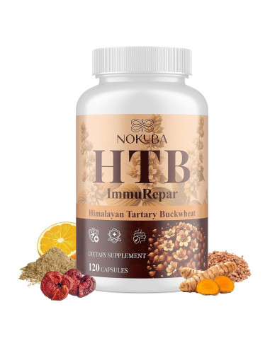 Suplemento Inmunológico Nokuba con Quercetina y Zinc - 120 Cápsulas