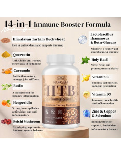 Suplemento Inmunológico Nokuba con Quercetina y Zinc - 120 Cápsulas 2