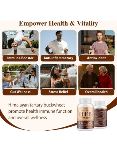 Suplemento Inmunológico Nokuba con Quercetina y Zinc - 120 Cápsulas