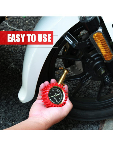 Medidor de Presión de Neumáticos AWELTEC 0-4.14 Bar 2"