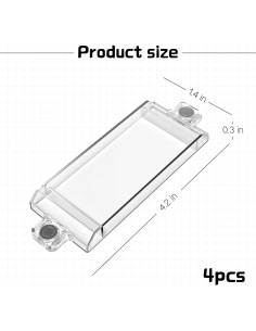 Paquete de 4 Protectores Magnéticos para Interruptor de Luz 2