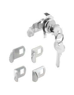Cerradura de Buzón Prime-Line S 4140 Niquelada - 5 Pines