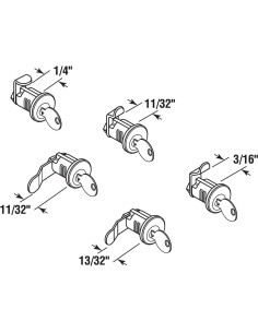 Cerradura de Buzón Prime-Line S 4140 Niquelada - 5 Pines 2